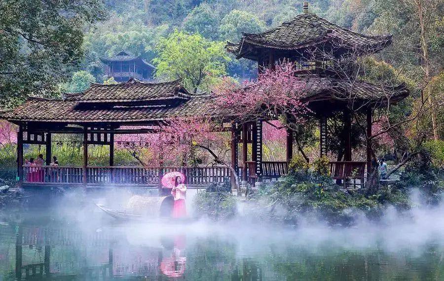 醉美桃花源,探访酉阳桃花源旅游景区