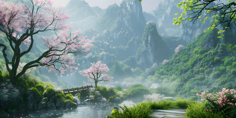 张跃:夜入桃花源